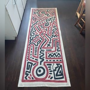 Ruggable Keith Haring runner- 2.5x7